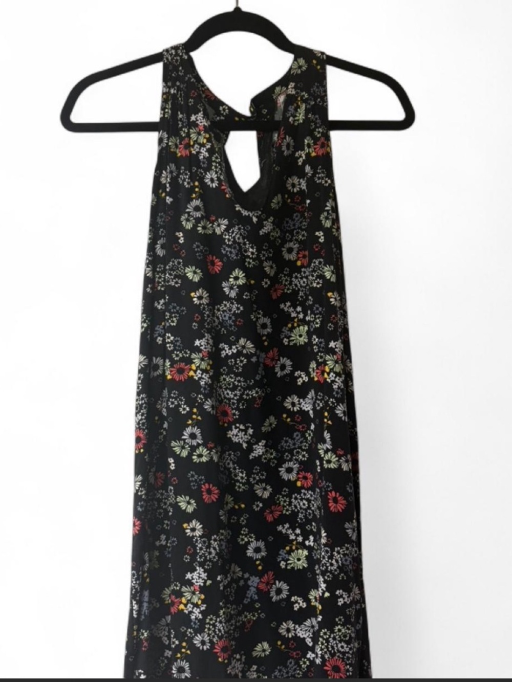 Old Navy Floral Print Dress with cutout medium